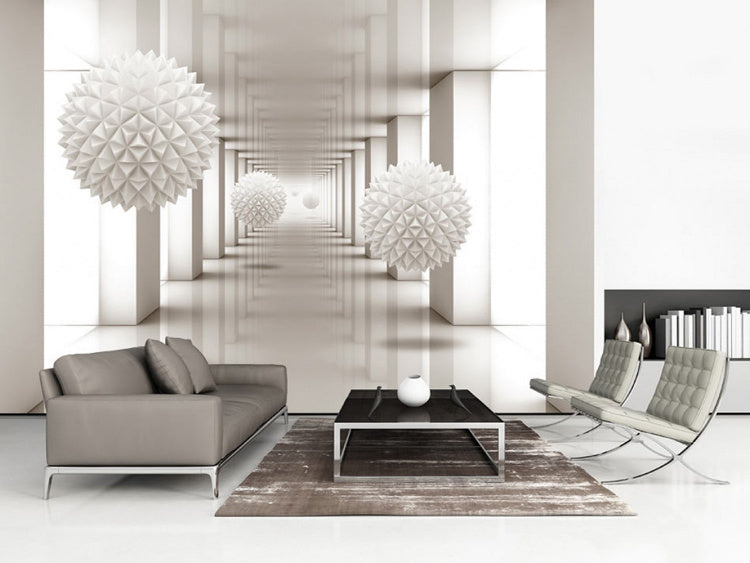 3D fototapetes ar perspektīvu un ilūziju