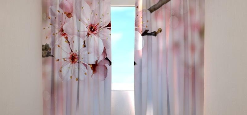 Aizkari ar ziedu motīviem jūsu interjerā