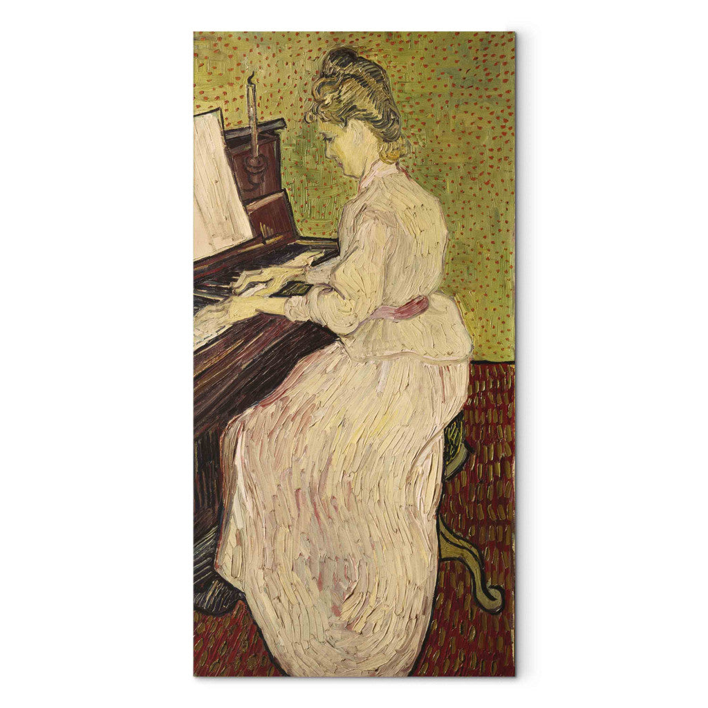 Gleznas reprodukcija - Vincent van Gogh - Marguerite Gachet at the piano