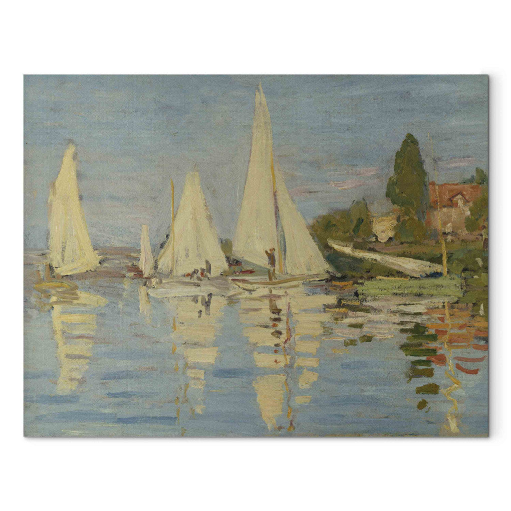Gleznas reprodukcija - Claude Monet - Regates a Argenteuil