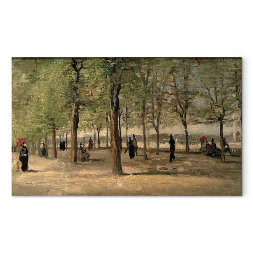Gleznas reprodukcija - Vincent van Gogh - Lane at the Jardin du Luxembourg