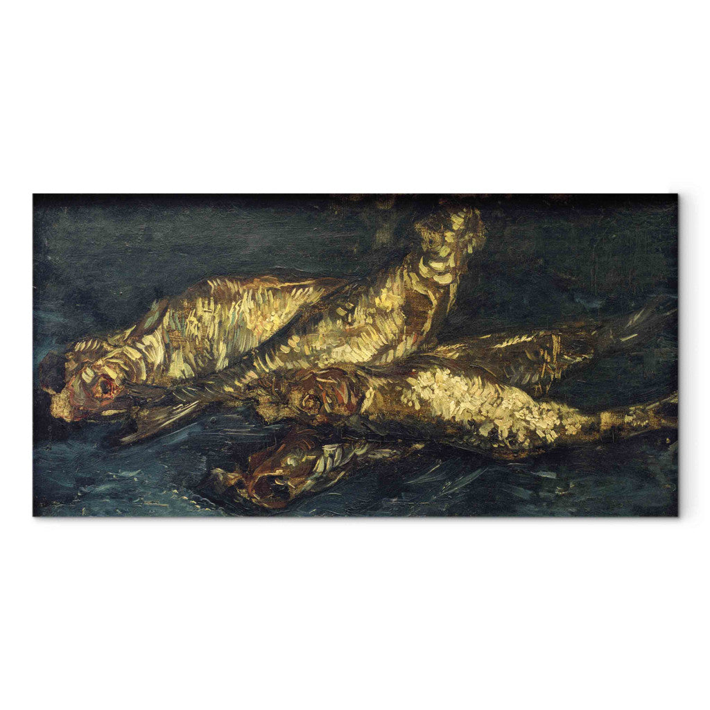 Gleznas reprodukcija - Vincent van Gogh - Still life with bloaters
