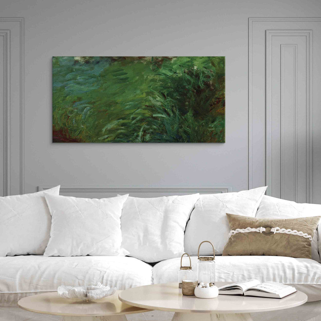 Gleznas reprodukcija - Claude Monet - Herbes aquatiques