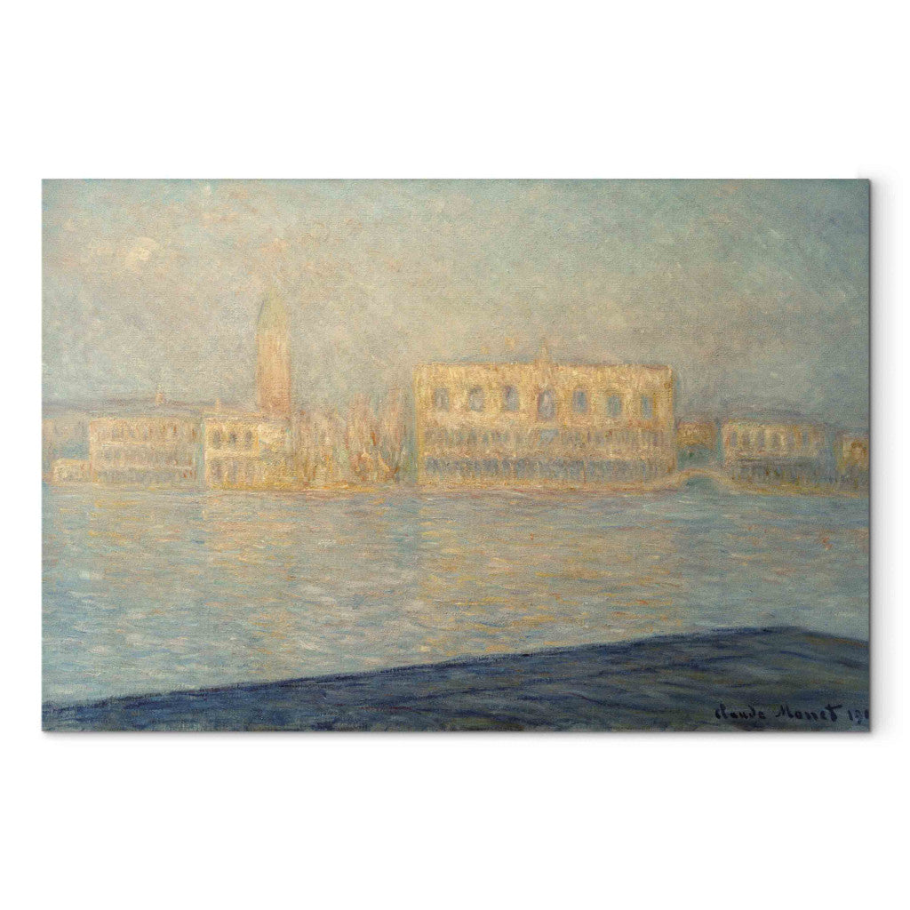 Gleznas reprodukcija - Claude Monet - Le Palais Ducal vu de Saint -Georges Majeur