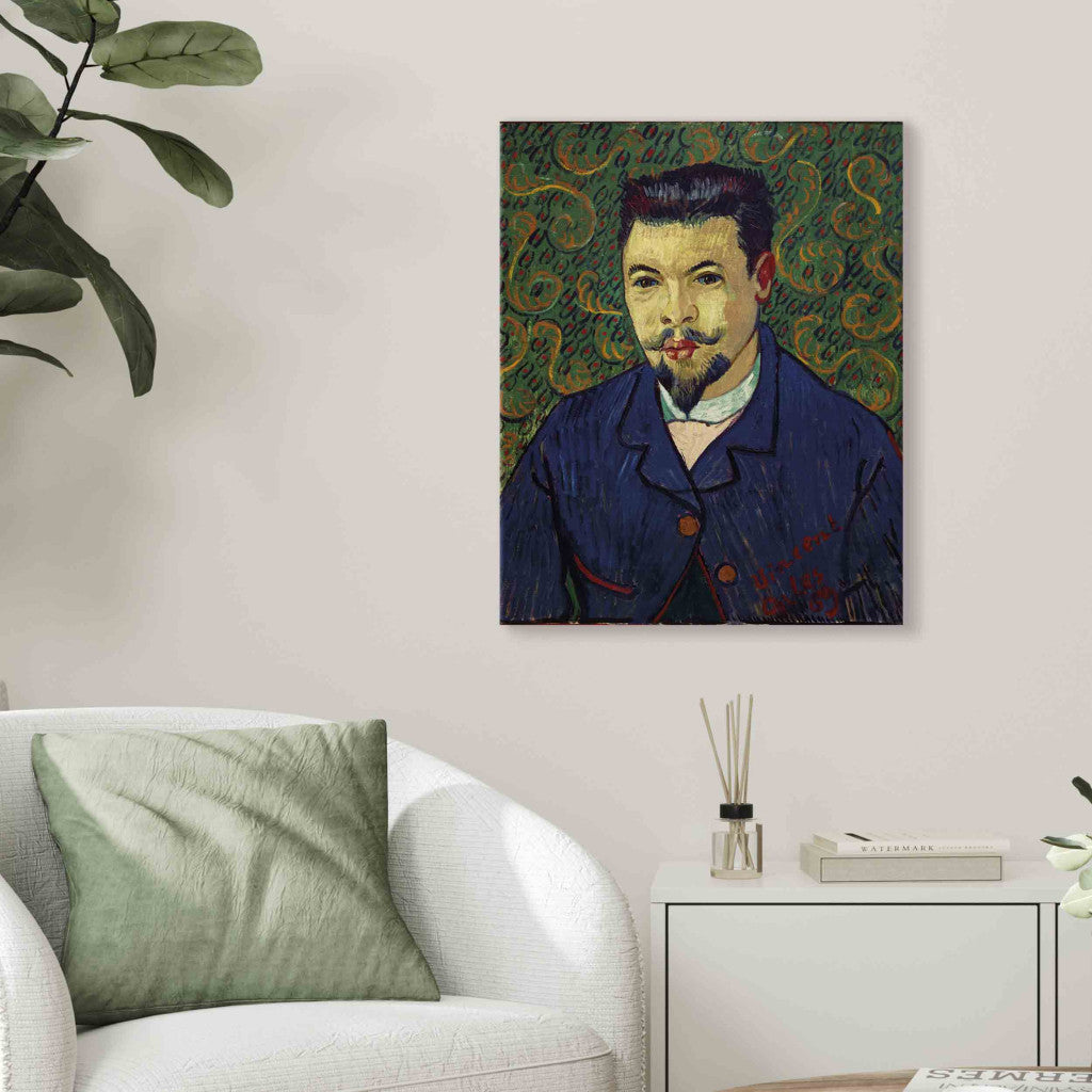 Gleznas reprodukcija - Vincent van Gogh - Portrait of Doctor Felix Rey