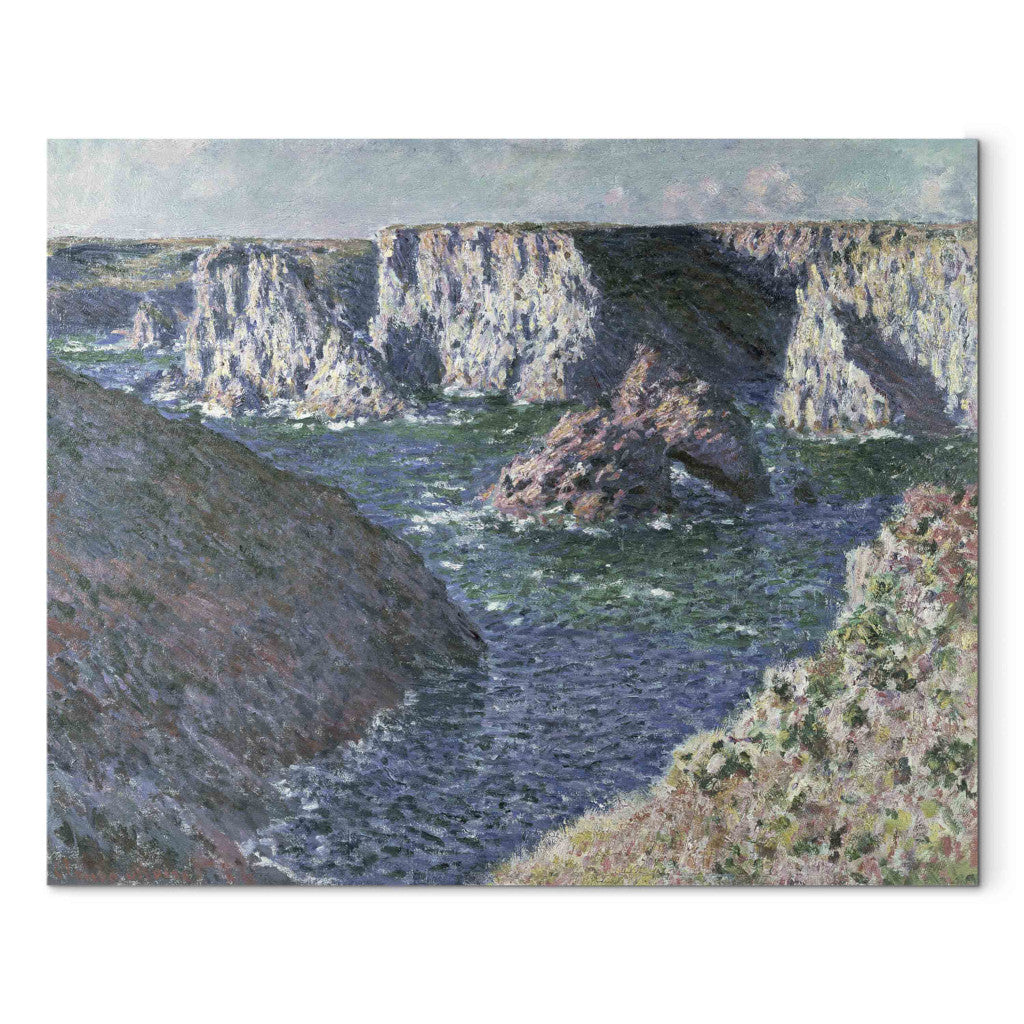 Gleznas reprodukcija - Claude Monet - The Rocks of Belle Ile