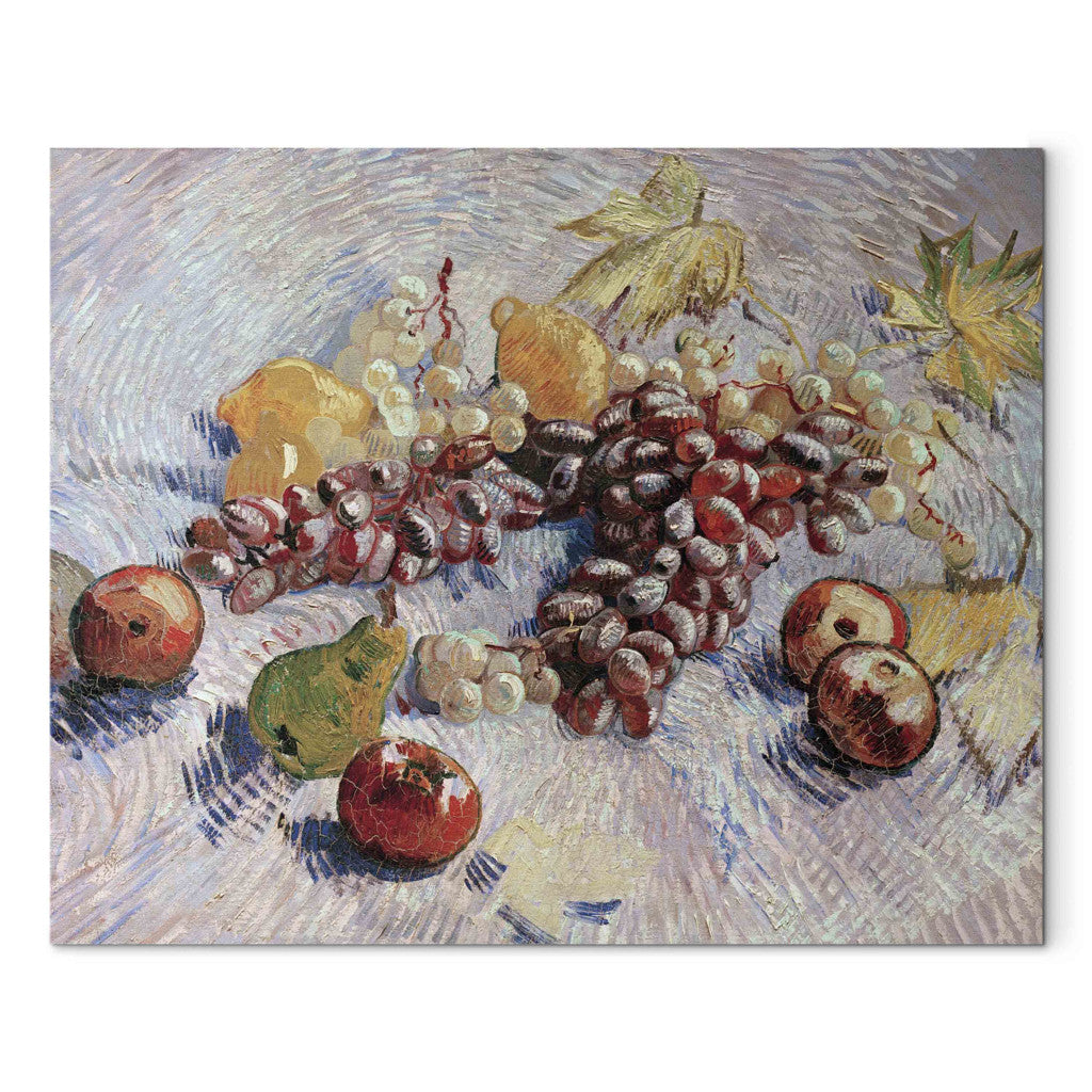 Gleznas reprodukcija - Vincent van Gogh - Grapes, Lemons, Pears and Apples