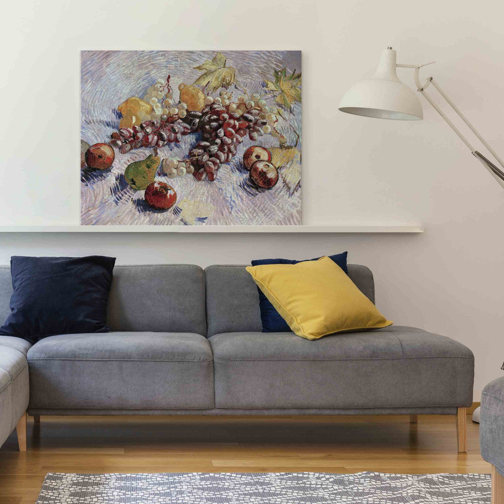 Gleznas reprodukcija - Vincent van Gogh - Grapes, Lemons, Pears and Apples