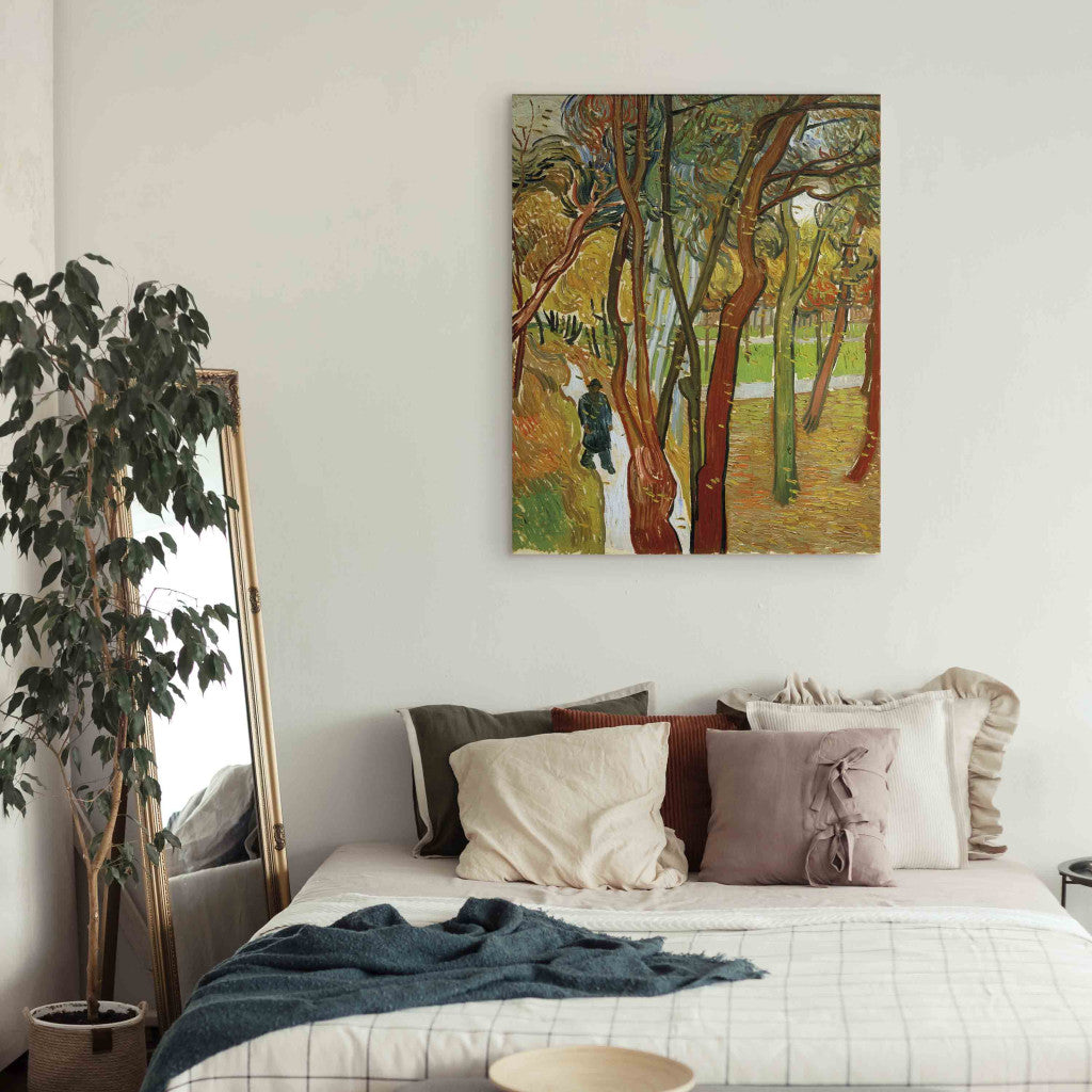 Gleznas reprodukcija - Vincent van Gogh - The Falling Leaves