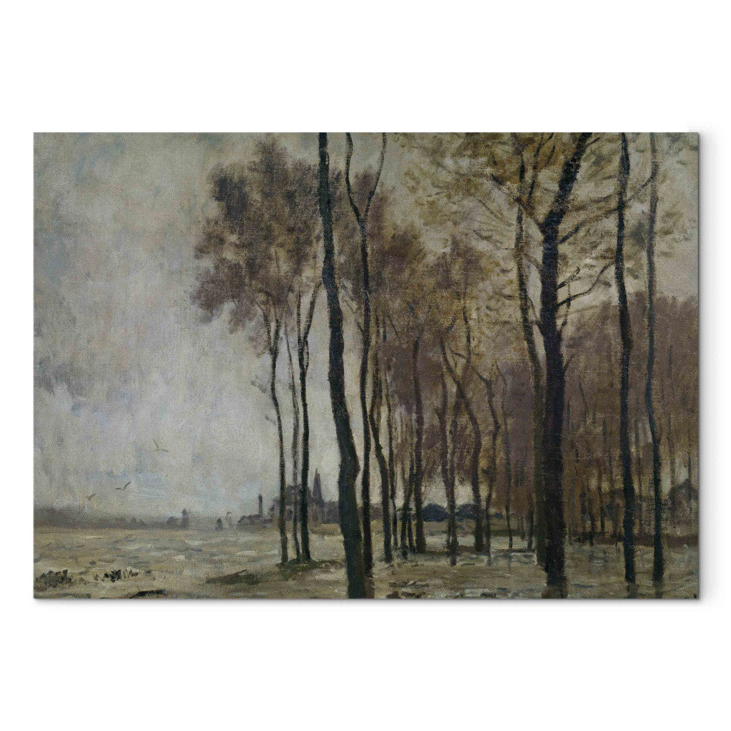 Gleznas reprodukcija - Claude Monet - L'innondation a Argenteuil