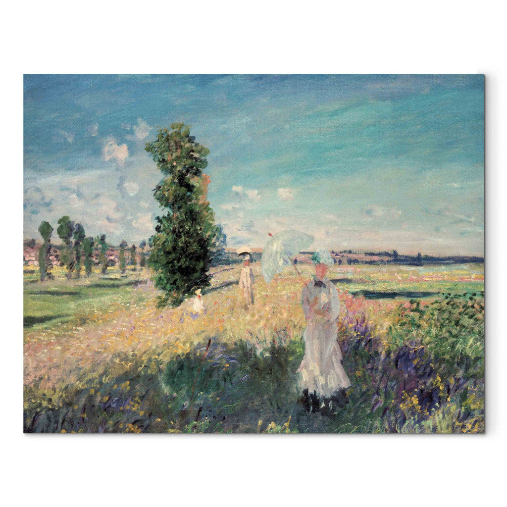 Gleznas reprodukcija - Claude Monet - La promenade