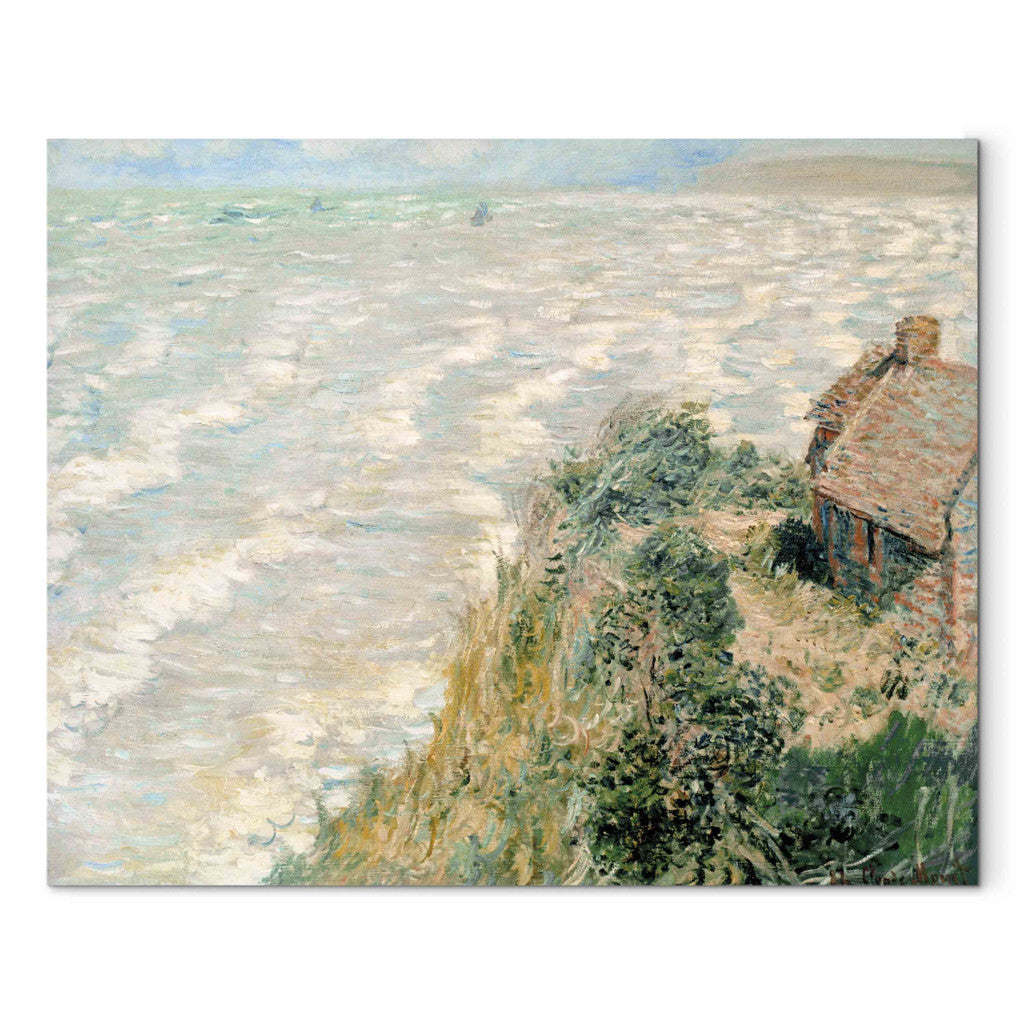 Gleznas reprodukcija - Claude Monet - Maree montante a Pourville (Flood in Pourville)