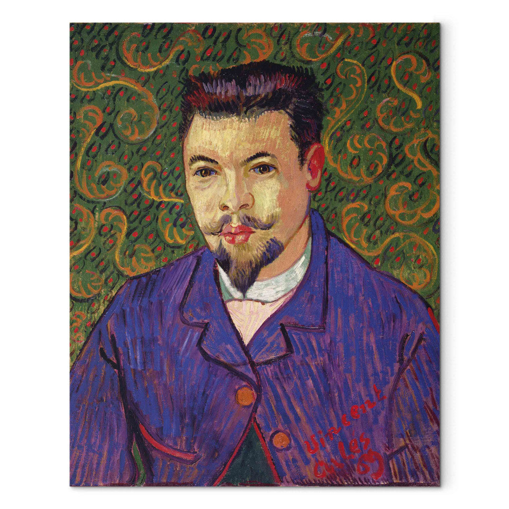 Gleznas reprodukcija - Vincent van Gogh - Portrait of Dr. Felix Rey