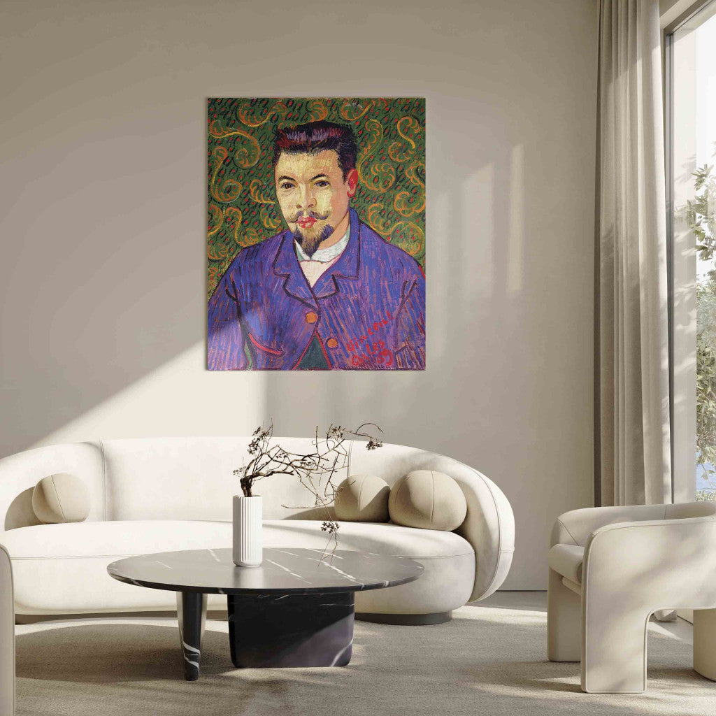 Gleznas reprodukcija - Vincent van Gogh - Portrait of Dr. Felix Rey