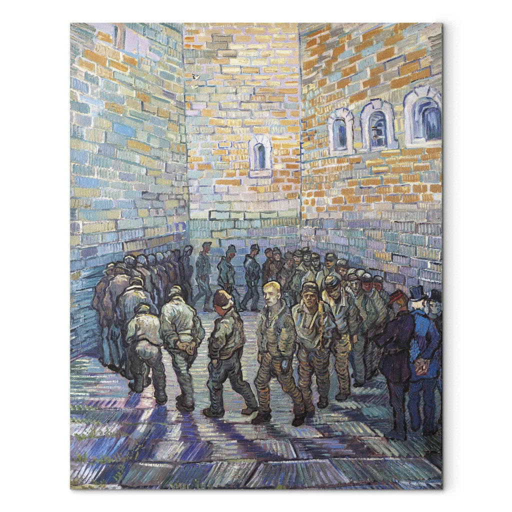 Gleznas reprodukcija - Vincent van Gogh - The Exercise Yard, or The Convict Prison