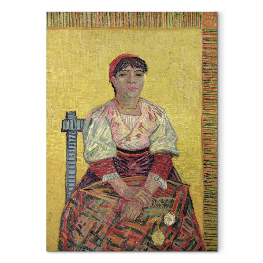 Gleznas reprodukcija - Vincent van Gogh - The Italian: Agostina Segatori