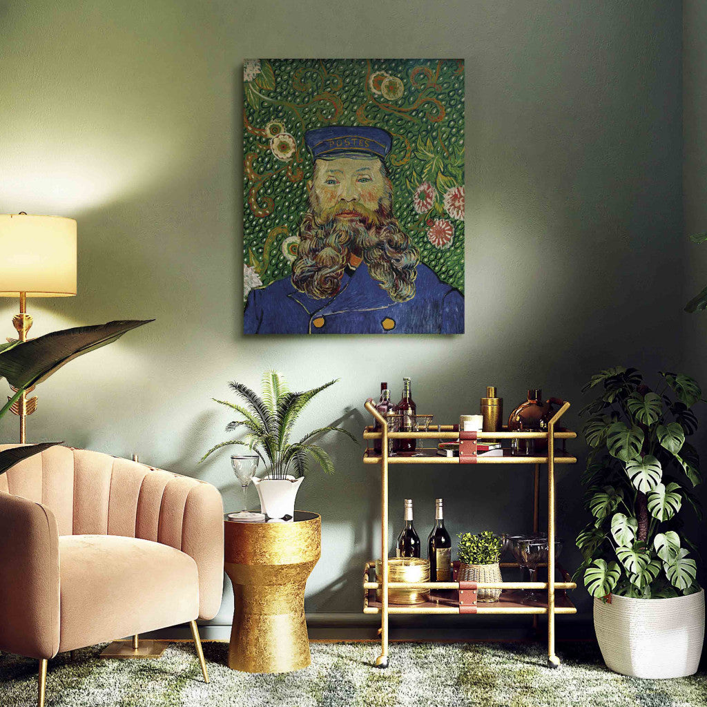 Gleznas reprodukcija - Vincent van Gogh - Portrait of Joseph Roulin