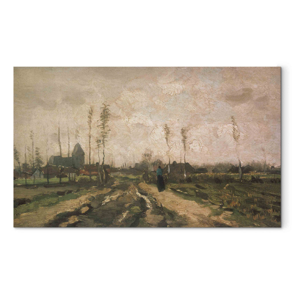 Gleznas reprodukcija - Vincent van Gogh - Paysage de Brabout