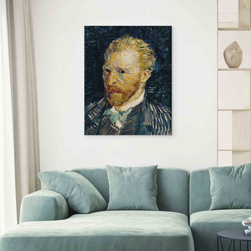 Gleznas reprodukcija - Vincent van Gogh - Self -Portrait (5. versija)