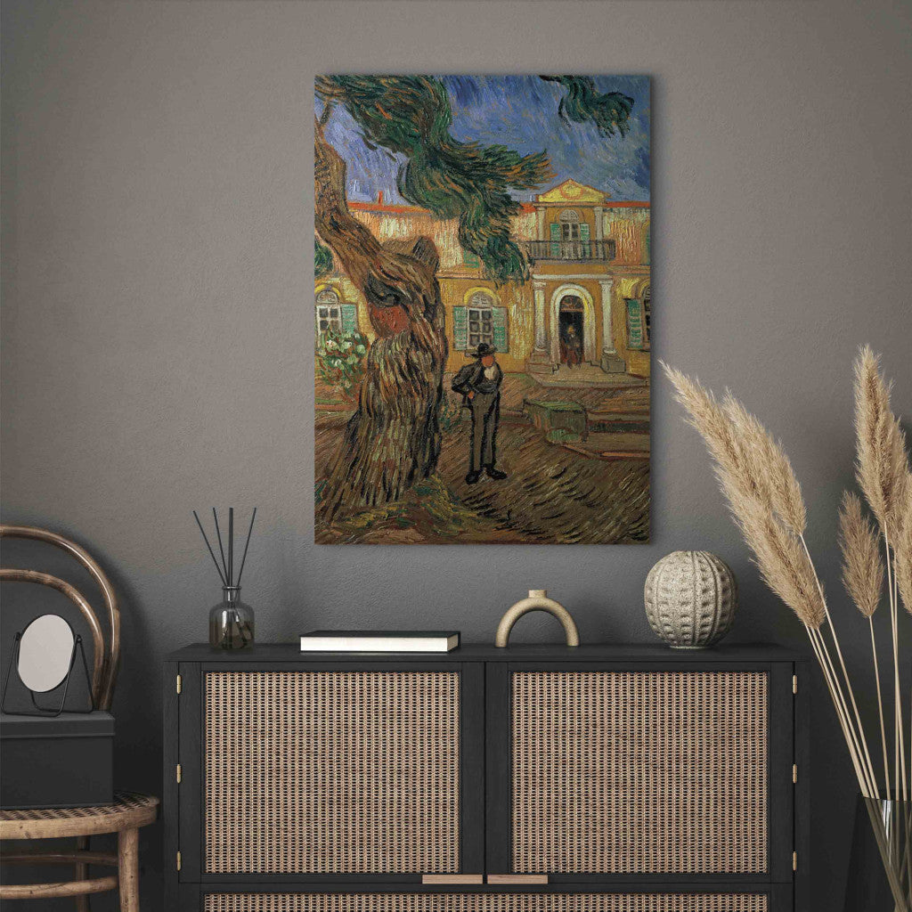 Gleznas reprodukcija - Vincent van Gogh - St. Paul's Hospital, St Remy