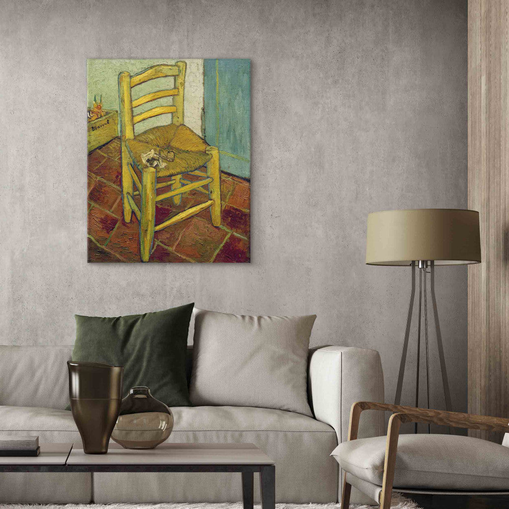 Gleznas reprodukcija - Vincent van Gogh - Van Gogh's Chair