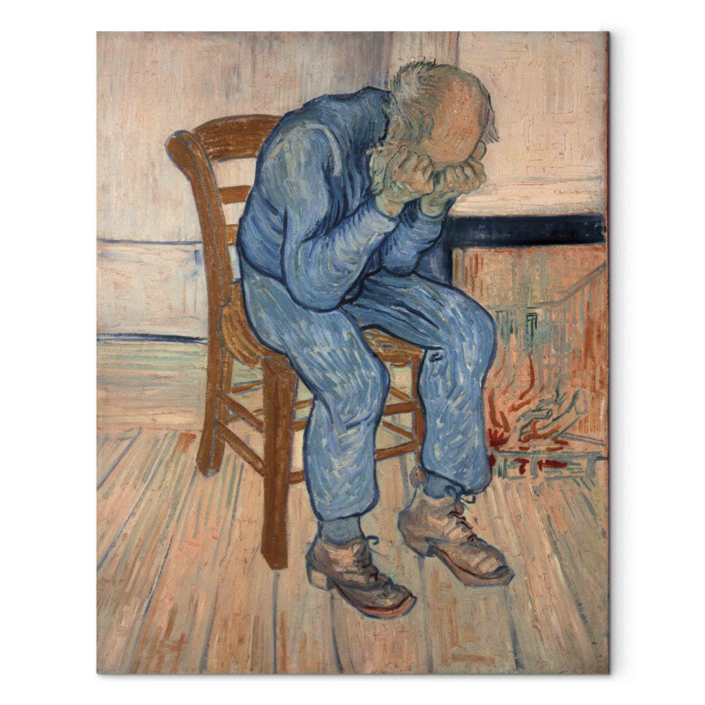 Gleznas reprodukcija - Vincent van Gogh - Mourning old Man