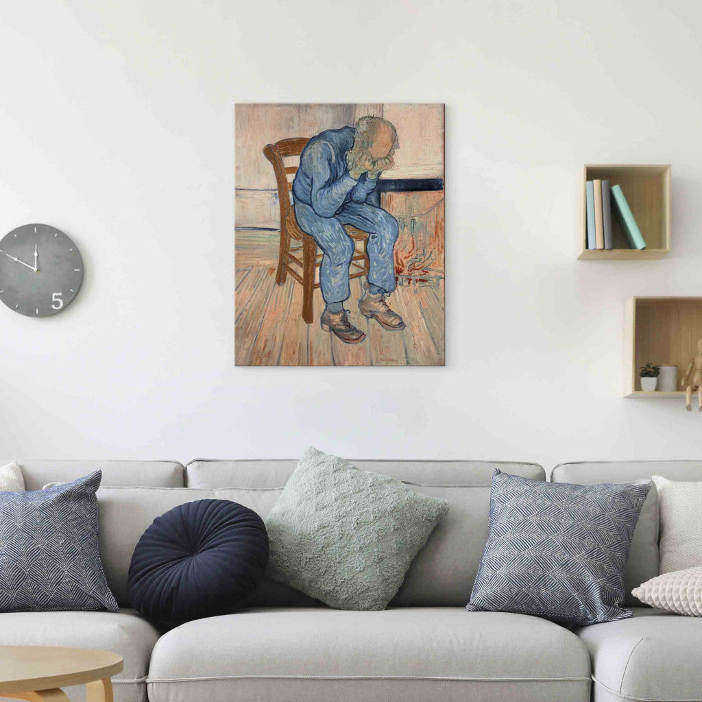 Gleznas reprodukcija - Vincent van Gogh - Mourning old Man