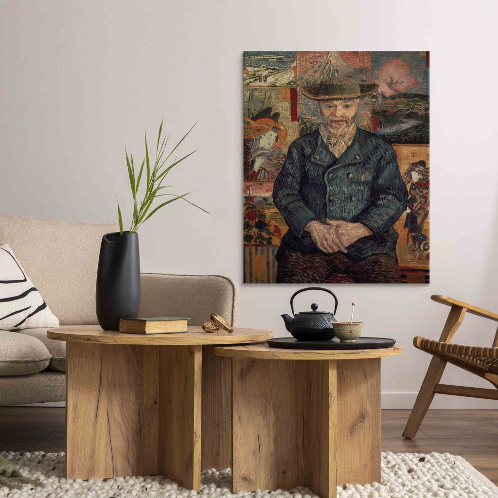 Gleznas reprodukcija - Vincent van Gogh - Portrait of Pere Tanguy