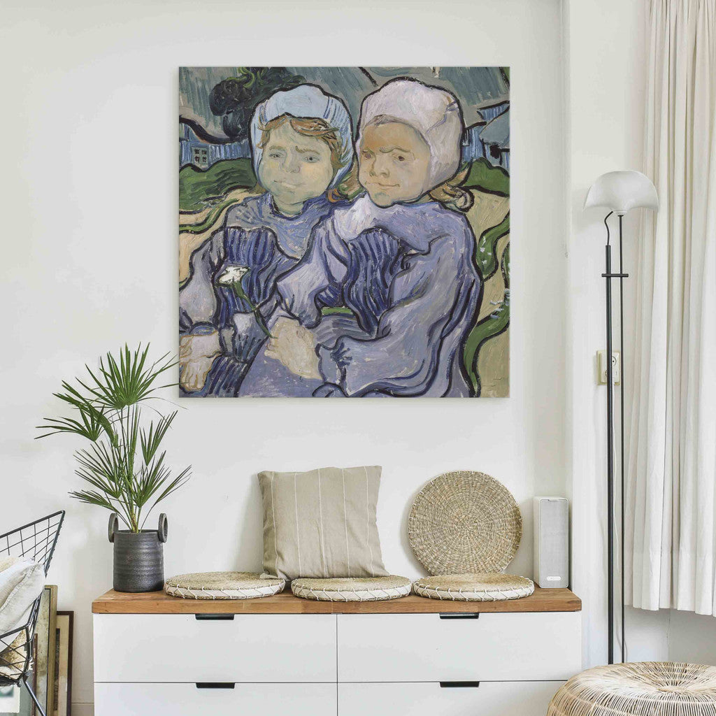 Gleznas reprodukcija - Vincent van Gogh - Two Little Girls