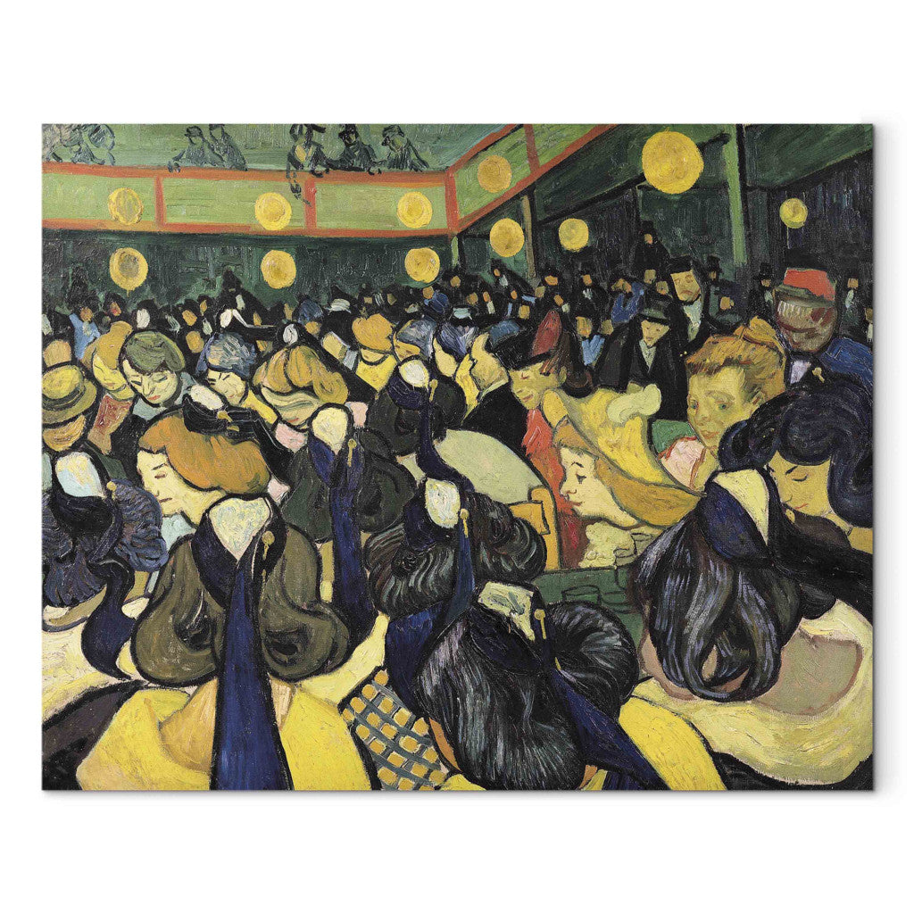 Gleznas reprodukcija - Vincent van Gogh - The Dance Hall at Arles