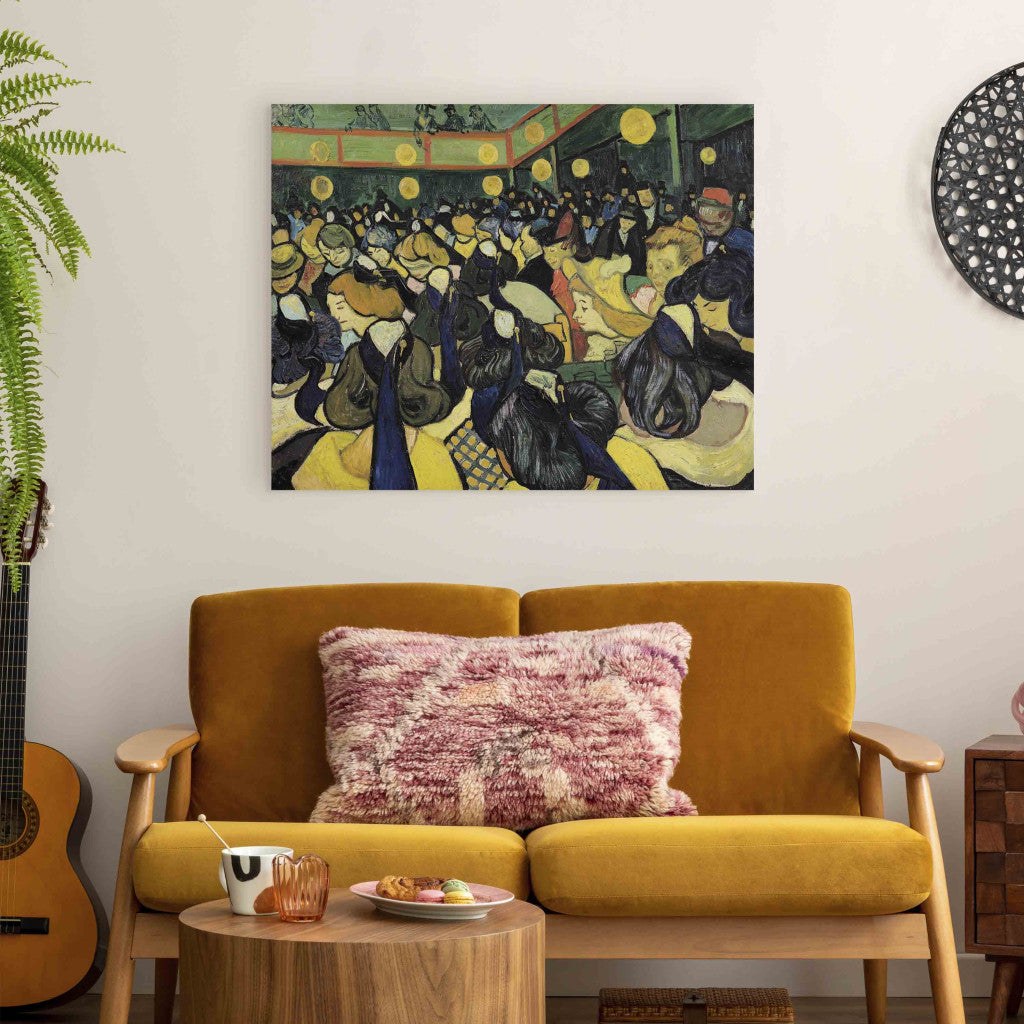Gleznas reprodukcija - Vincent van Gogh - The Dance Hall at Arles