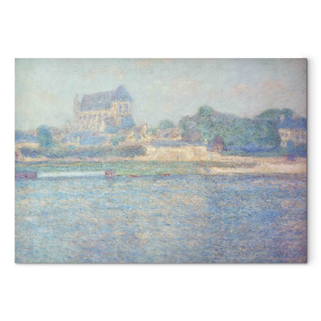 Gleznas reprodukcija - Claude Monet - Kirche in Vernon