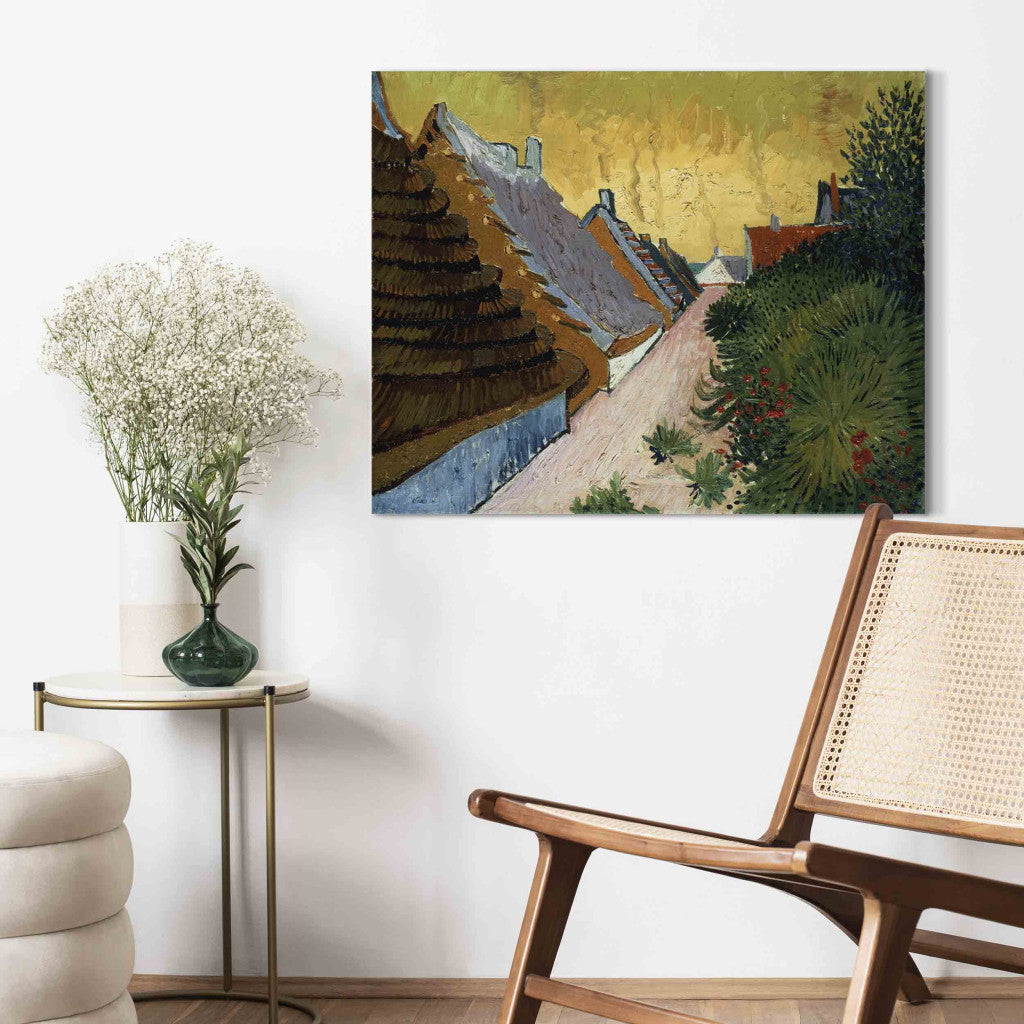 Gleznas reprodukcija - Vincent van Gogh - Road in Saintes -Maries
