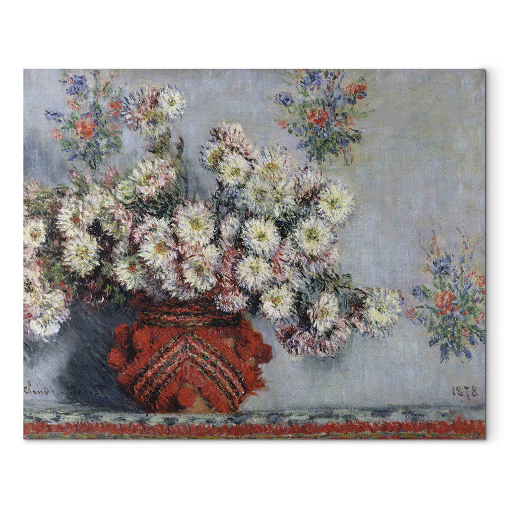 Gleznas reprodukcija - Claude Monet - Chrysanthemums