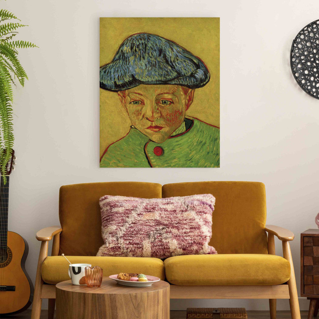 Gleznas reprodukcija - Vincent van Gogh - Portrait of Camille Roulin