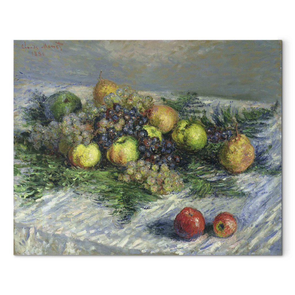 Gleznas reprodukcija - Claude Monet - Still Life with Pears and Grapes