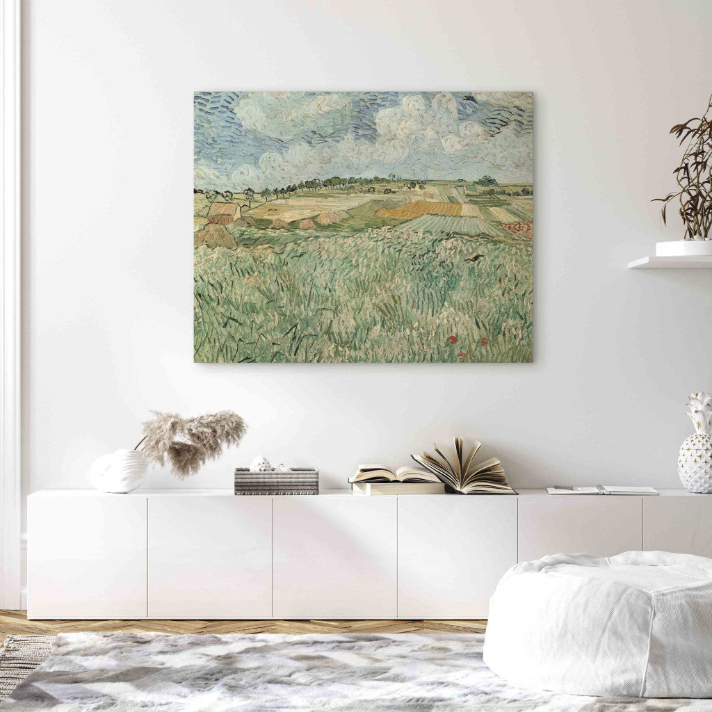 Gleznas reprodukcija - Vincent van Gogh - The Plain of Auvers