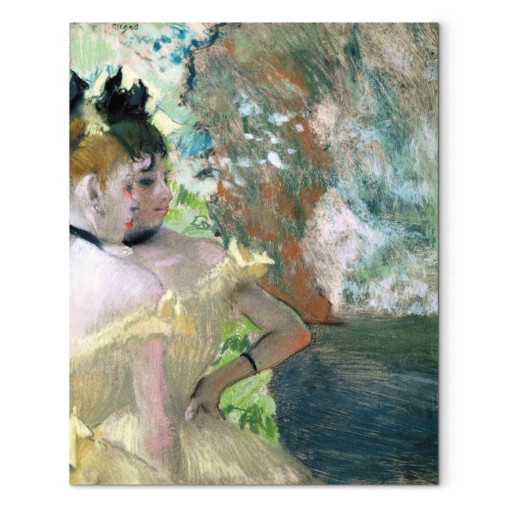 Gleznas reprodukcija - Edgar Degas - Dancers in the Wings
