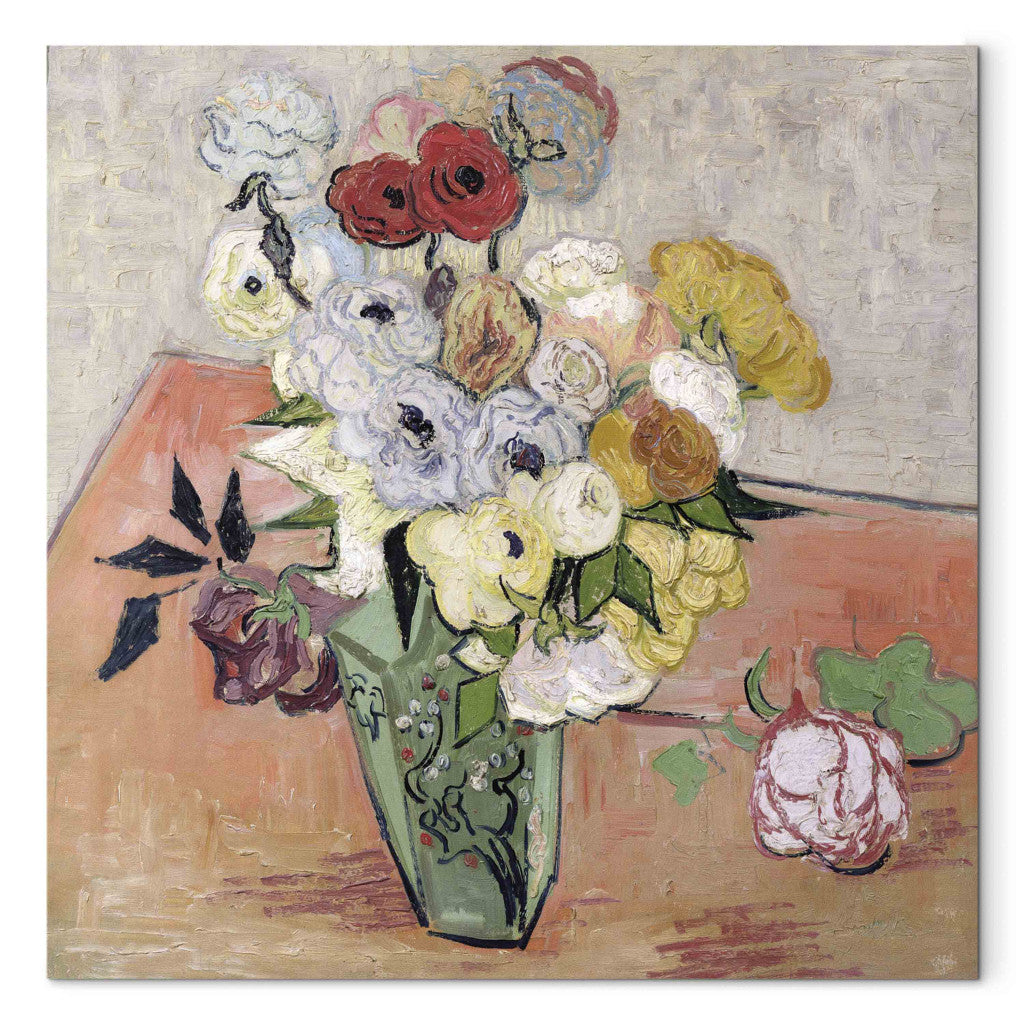 Gleznas reprodukcija - Vincent van Gogh - Roses and Anemones