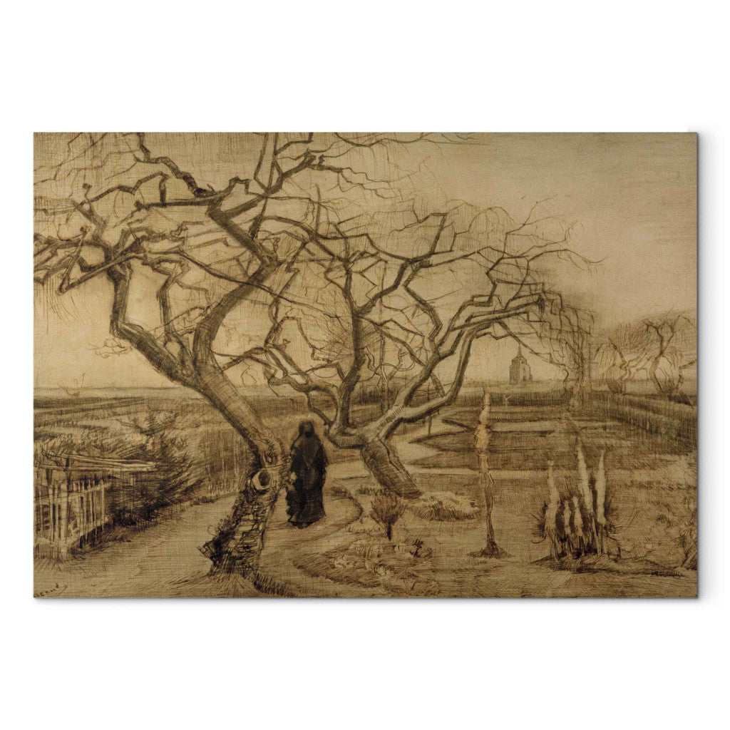 Gleznas reprodukcija - Vincent van Gogh - Winter Garden