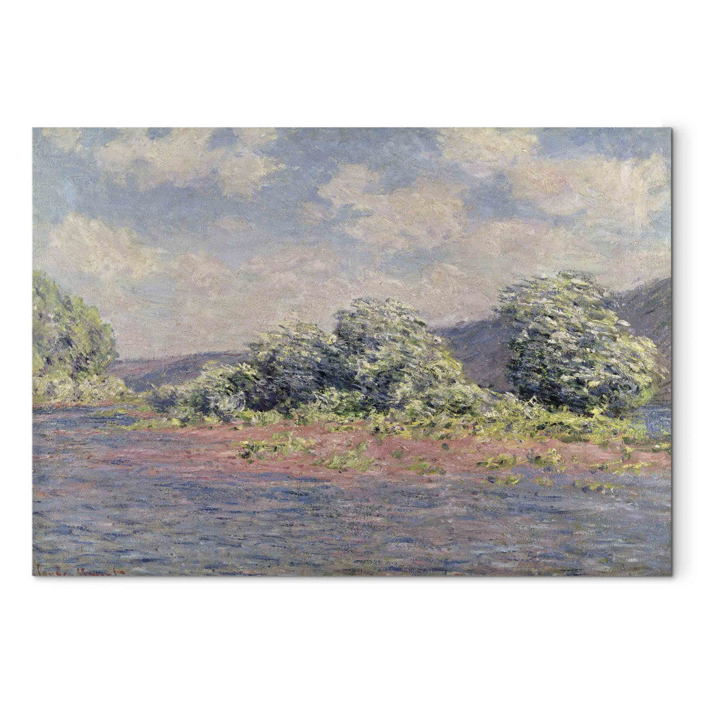 Gleznas reprodukcija - Claude Monet - The Seine at Port -Villez