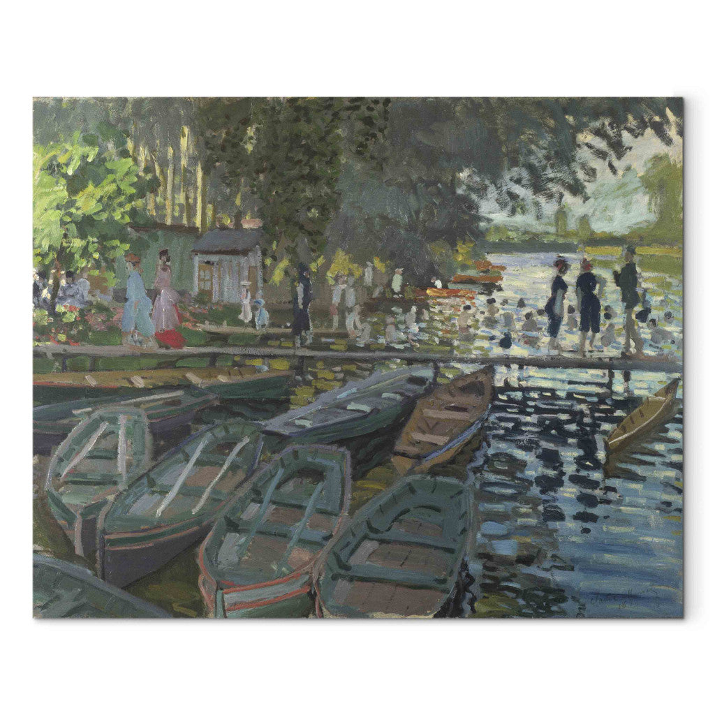 Gleznas reprodukcija - Claude Monet - Bathers at La Grenouillere