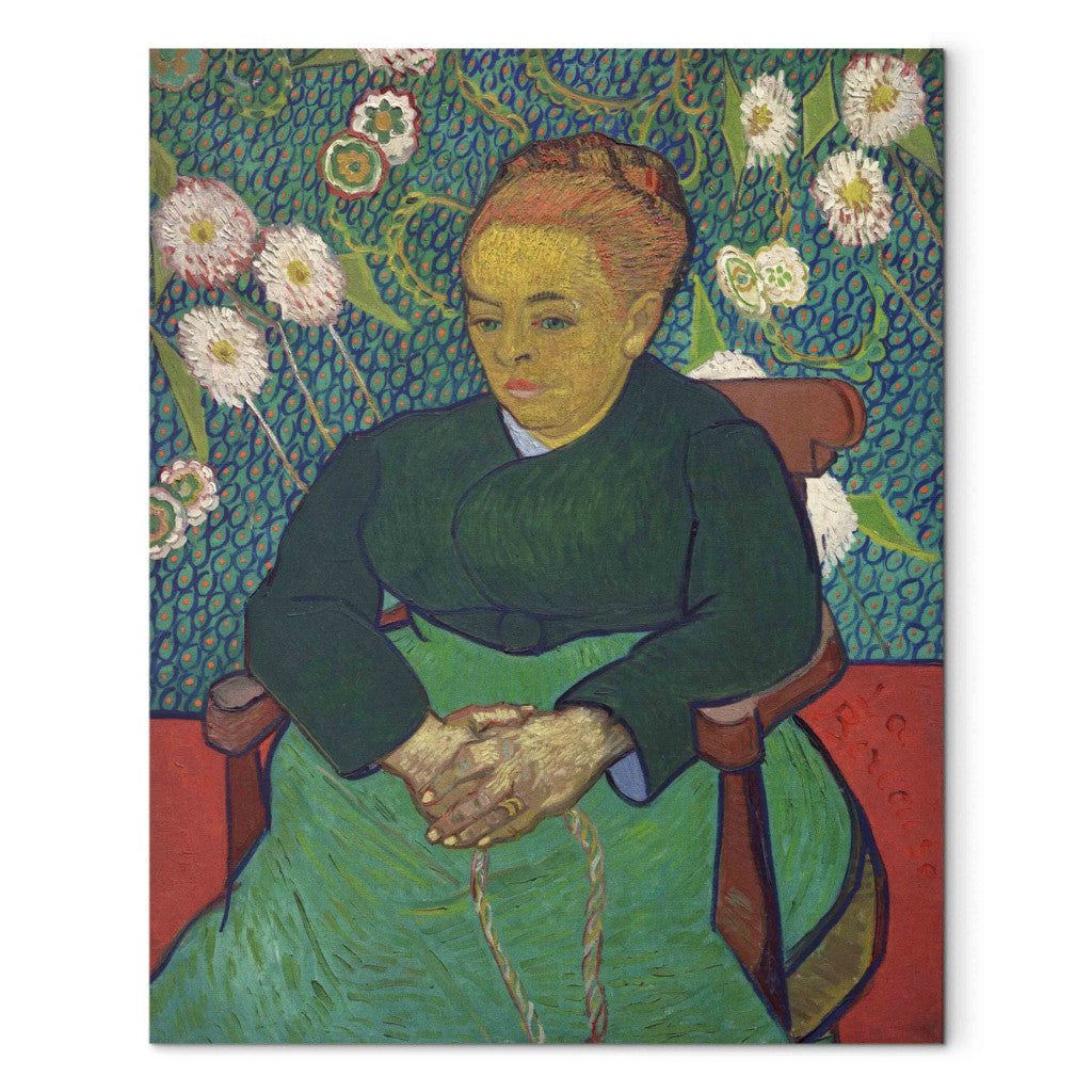 Gleznas reprodukcija - Vincent van Gogh - La Berceuse (Augustine Roulin)