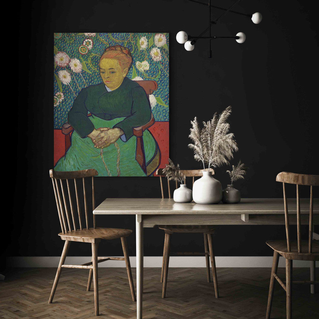 Gleznas reprodukcija - Vincent van Gogh - La Berceuse (Augustine Roulin)