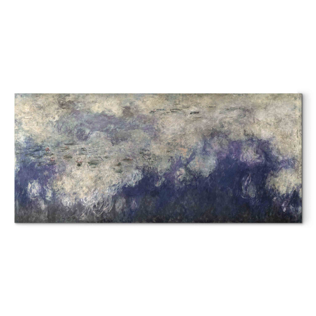Gleznas reprodukcija - Claude Monet - The Waterlilies - The Clouds (central section)
