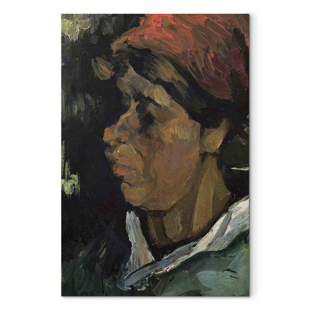 Gleznas reprodukcija - Vincent van Gogh - Head of a Dutch Peasant