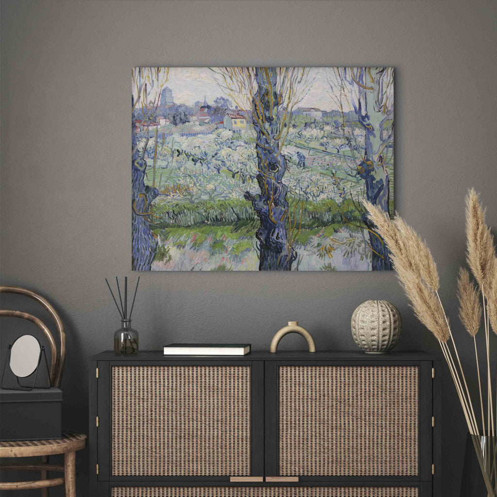 Gleznas reprodukcija - Vincent van Gogh - View of Arles (2. versija)