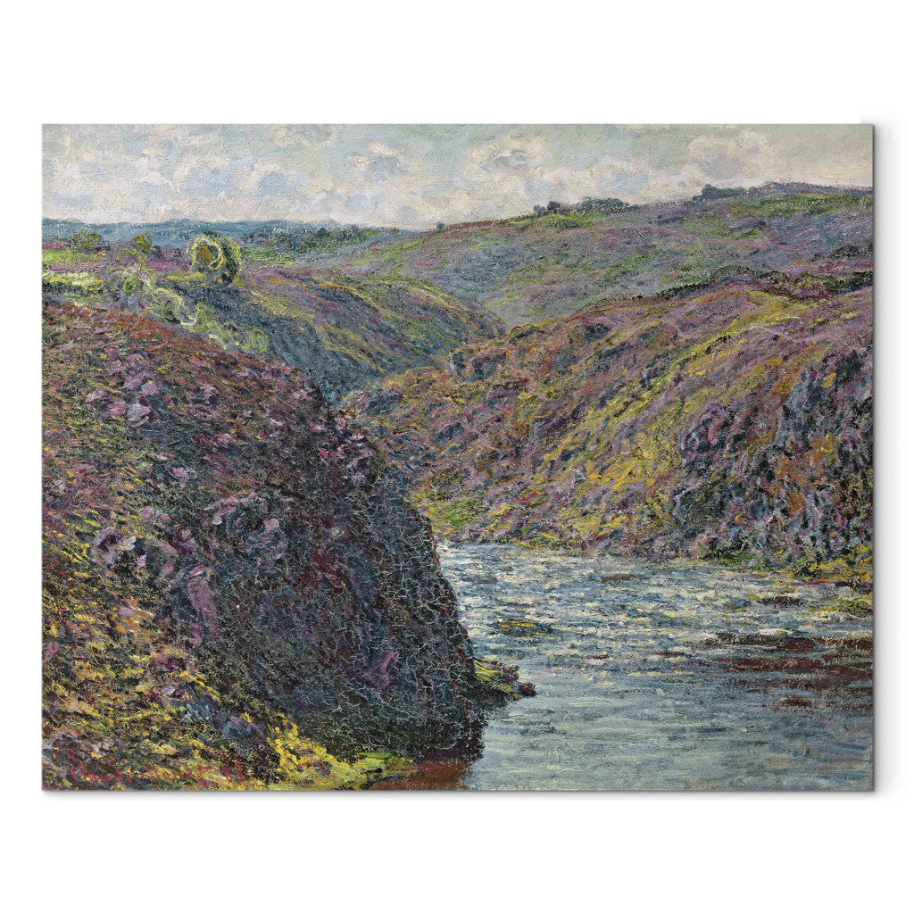 Gleznas reprodukcija - Claude Monet - Ravines of the Creuse at the End of the Day