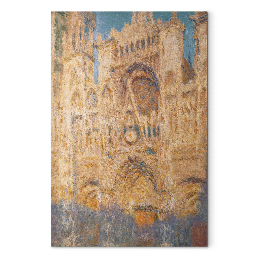 Gleznas reprodukcija - Claude Monet - La cathedrale de Rouen