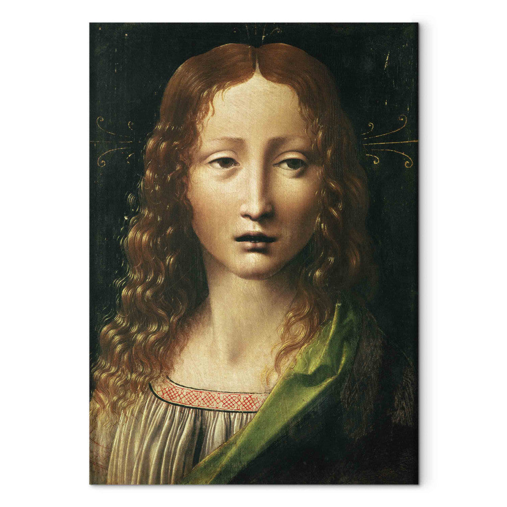 Gleznas reprodukcija - Leonardo da Vinci - Head of the Saviour